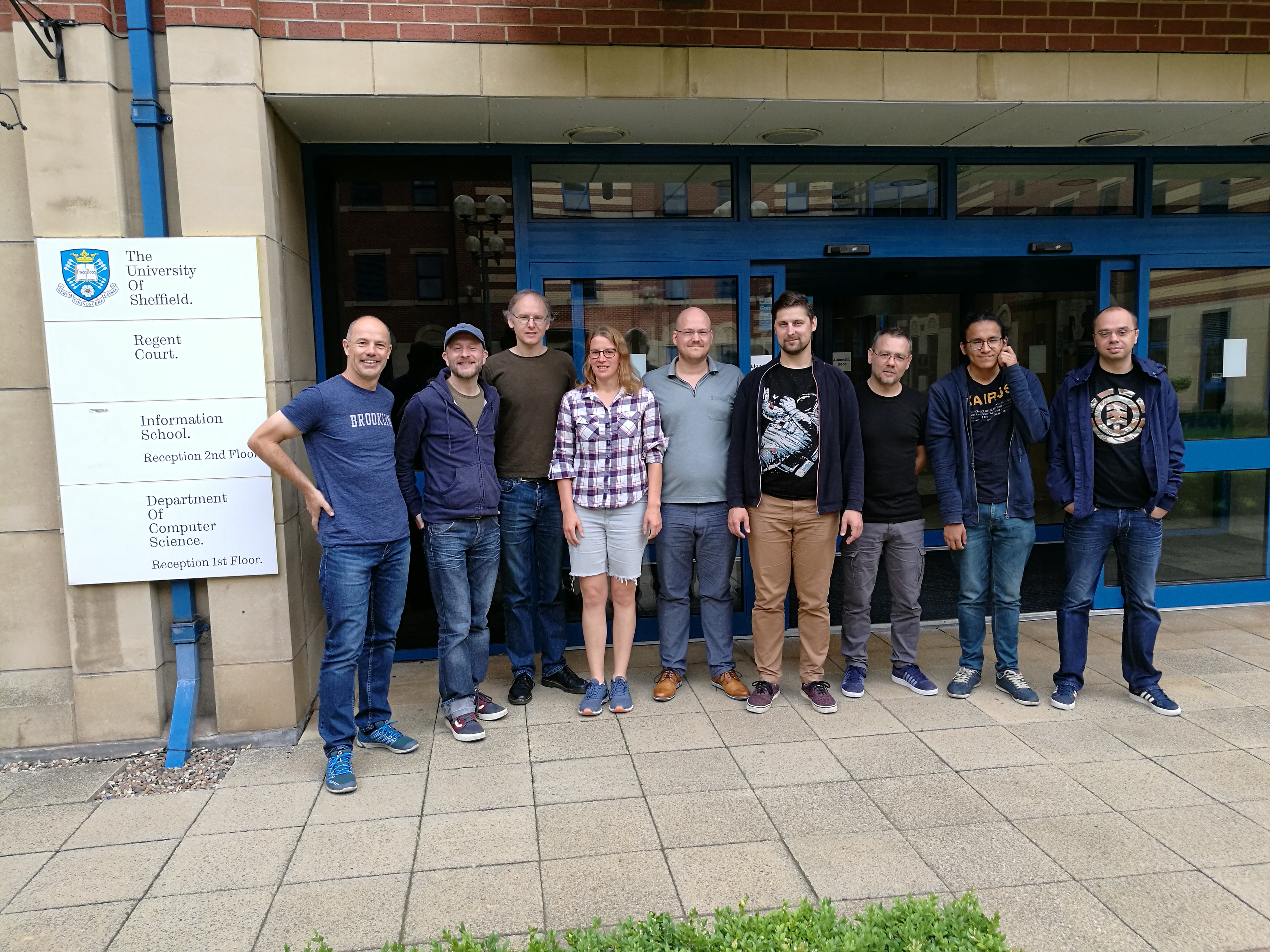 group photo hackathon Sheffield
